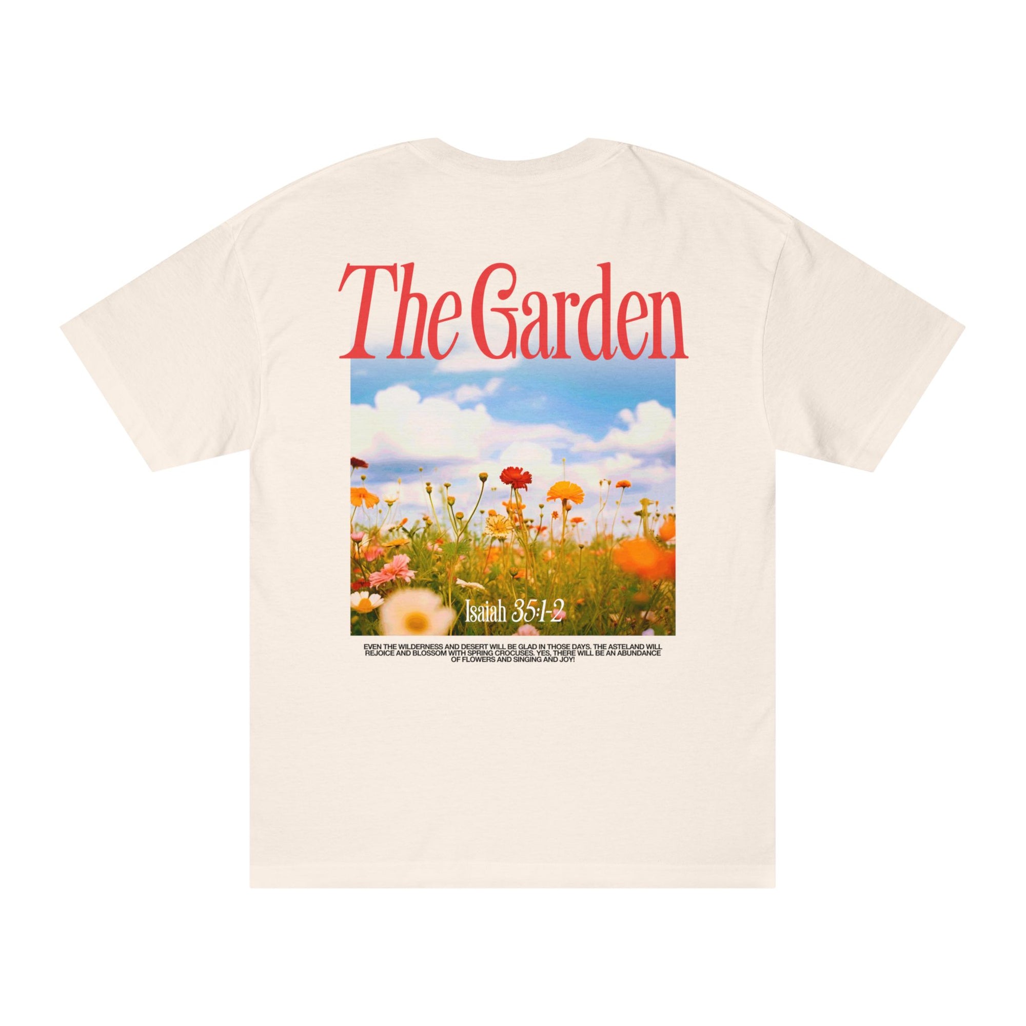 Floral Garden Unisex Tee - Vintage Inspired, Perfect Gift for Nature Lovers, Summer Casual Wear, Unique Graphic Shirt, Eco-Friendly Style