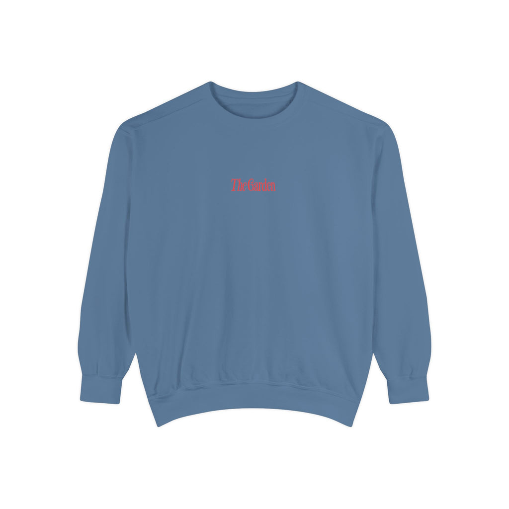 Garden Vibes Unisex Sweatshirt, Cozy Pullover, Nature Lover Gift, Spring Fashion, Casual Wear, Boho Sweater, Outdoor Activities