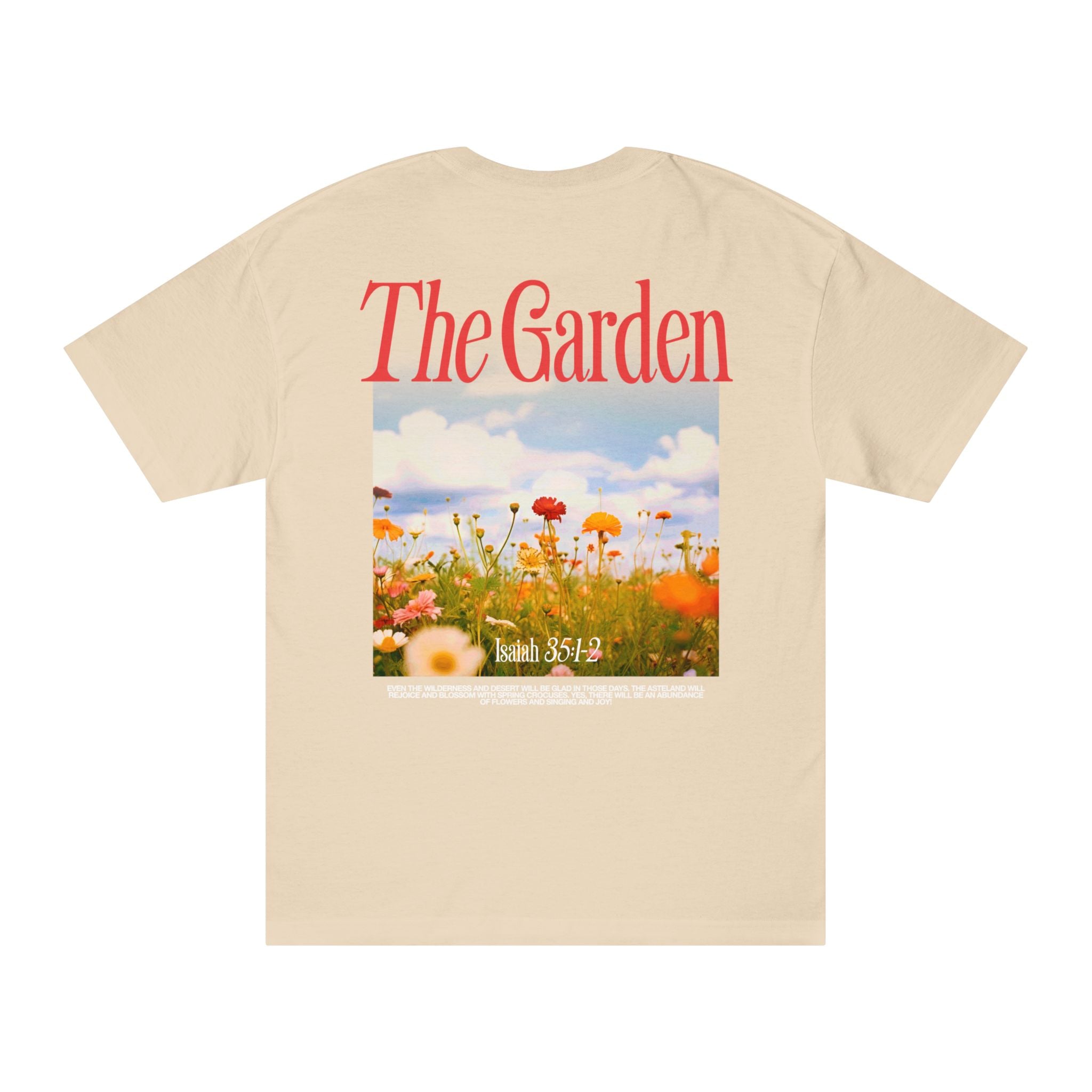 Floral Garden Unisex Tee - Vintage Inspired, Perfect Gift for Nature Lovers, Summer Casual Wear, Unique Graphic Shirt, Eco-Friendly Style