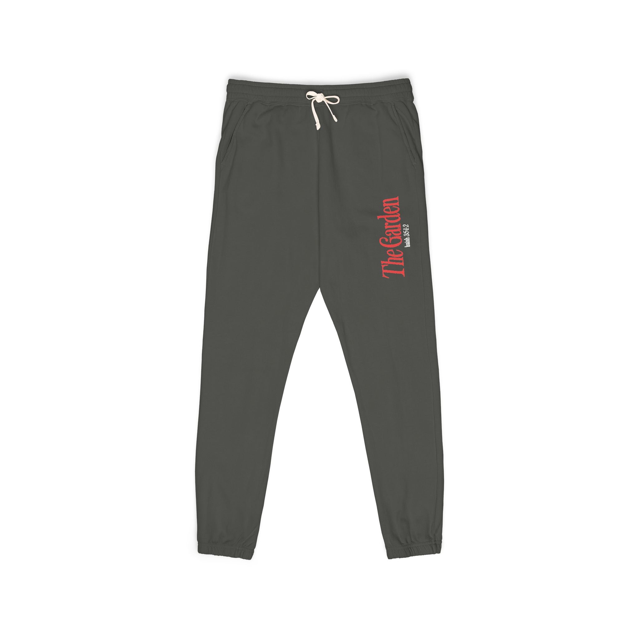 Garment-Dyed Fleece Sweatpants for Cozy Days, Casual Wear, Relaxing, Gifts for Him/Her, Loungewear, Winter Essentials