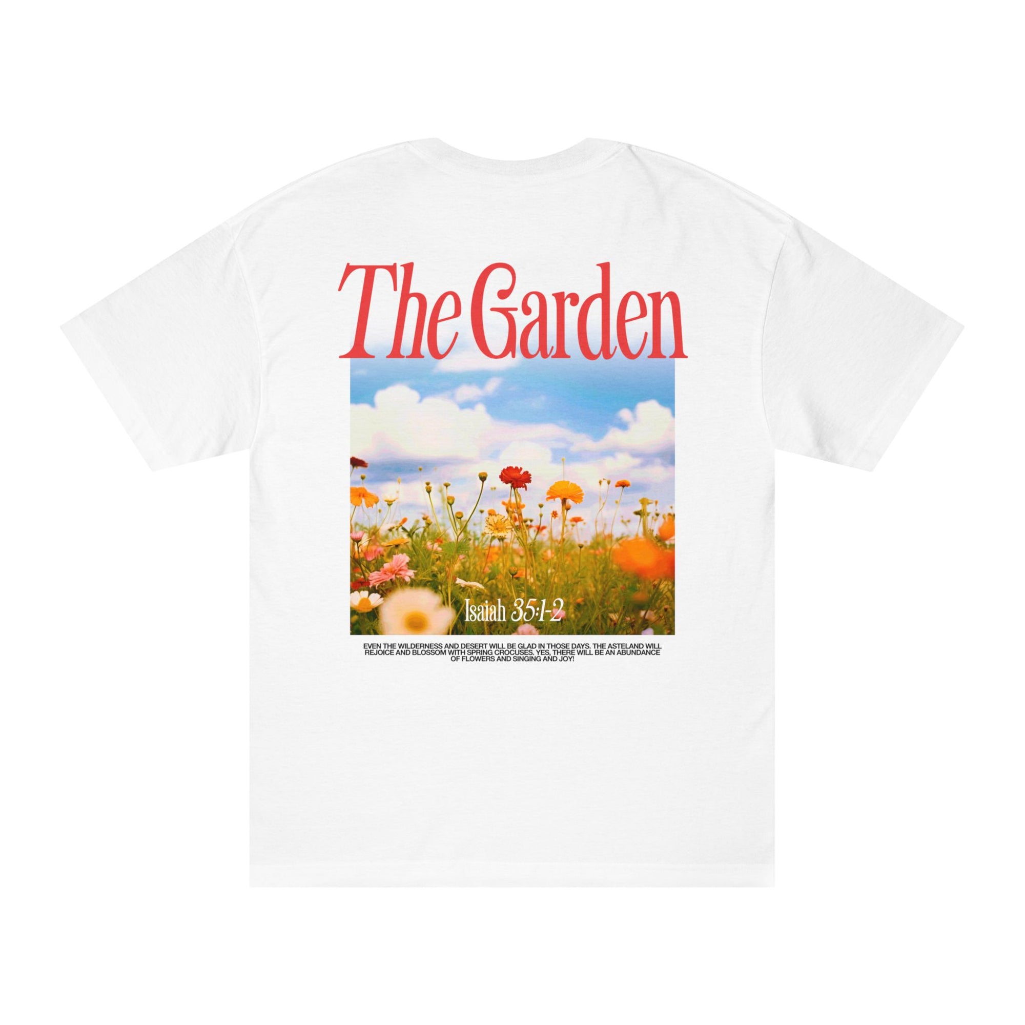 Floral Garden Unisex Tee - Vintage Inspired, Perfect Gift for Nature Lovers, Summer Casual Wear, Unique Graphic Shirt, Eco-Friendly Style
