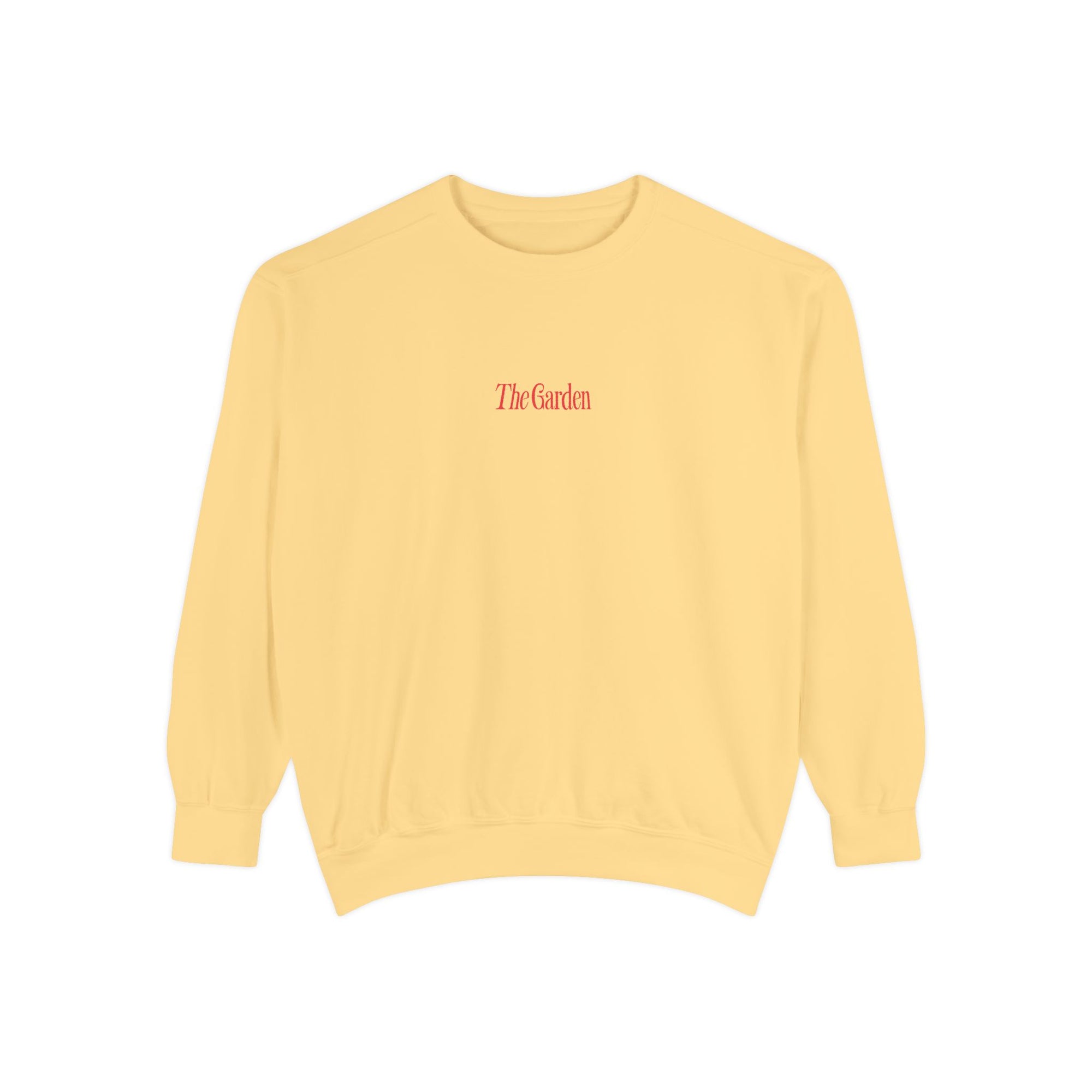 Garden Vibes Unisex Sweatshirt, Cozy Pullover, Nature Lover Gift, Spring Fashion, Casual Wear, Boho Sweater, Outdoor Activities
