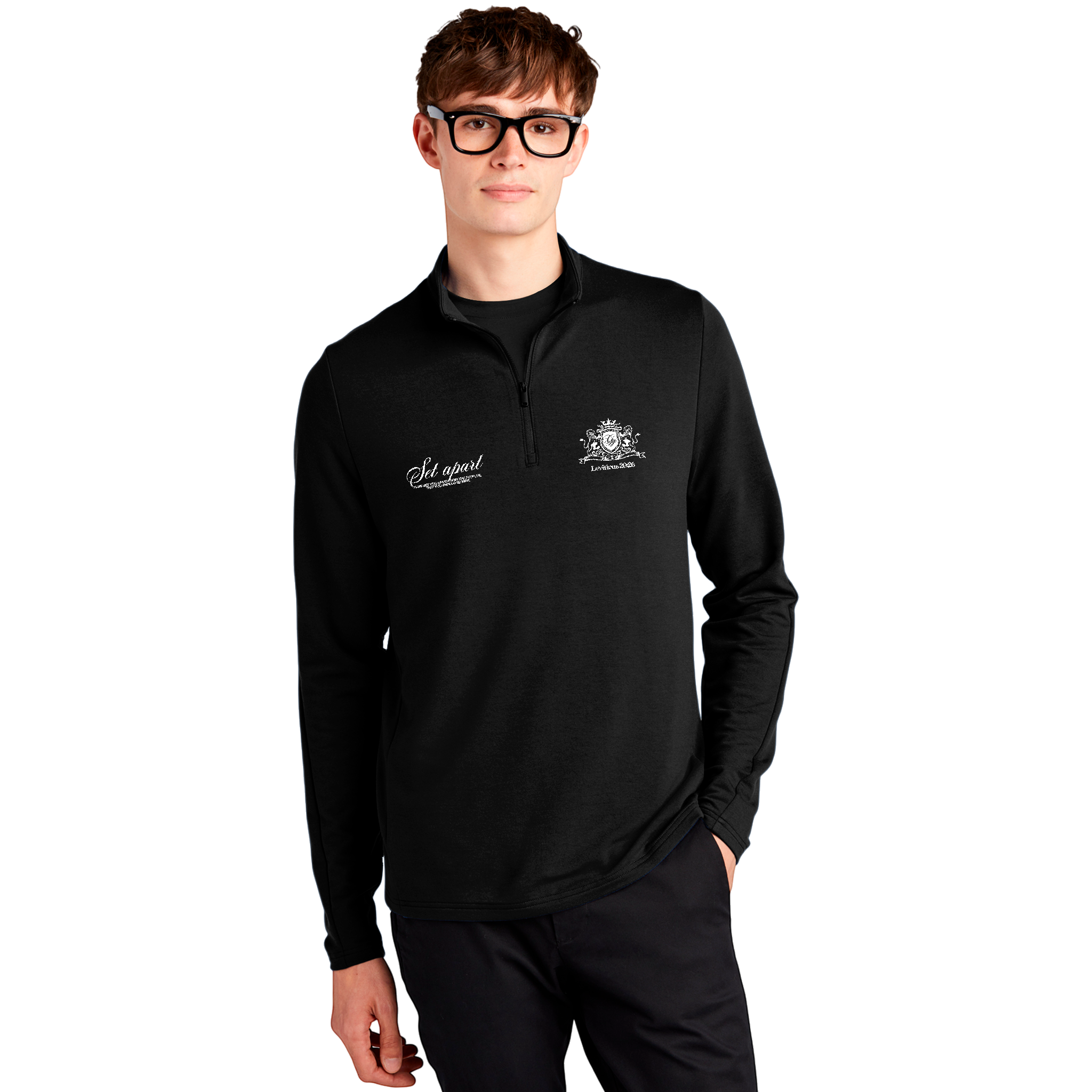 Set apart Unisex Stretch Quarter-Zip Pullover - Cozy Embroidered Jacket for Outdoor Adventures, Perfect Gift for Fall, Winter, Holidays, Casual [...]