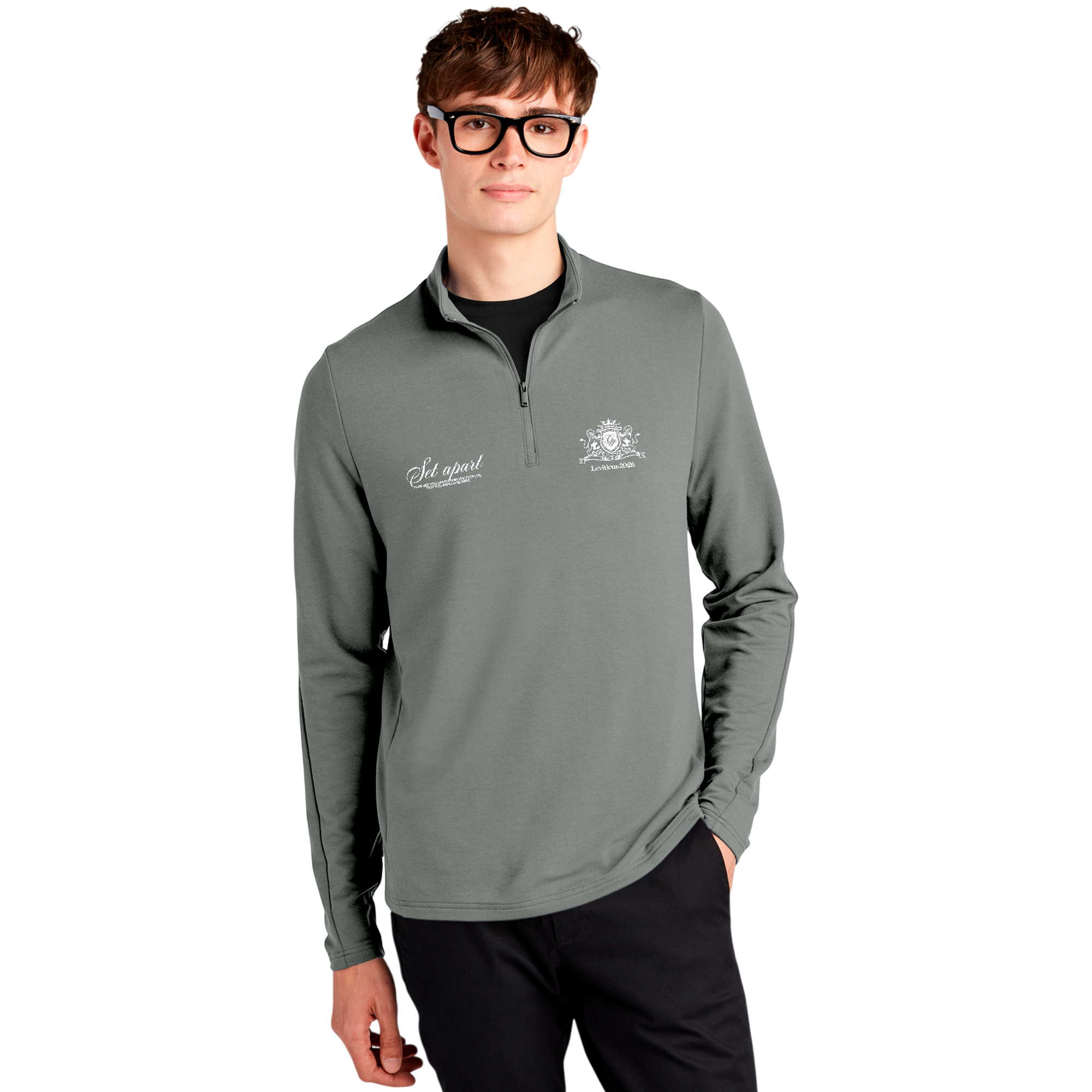 Set apart Unisex Stretch Quarter-Zip Pullover - Cozy Embroidered Jacket for Outdoor Adventures, Perfect Gift for Fall, Winter, Holidays, Casual [...]