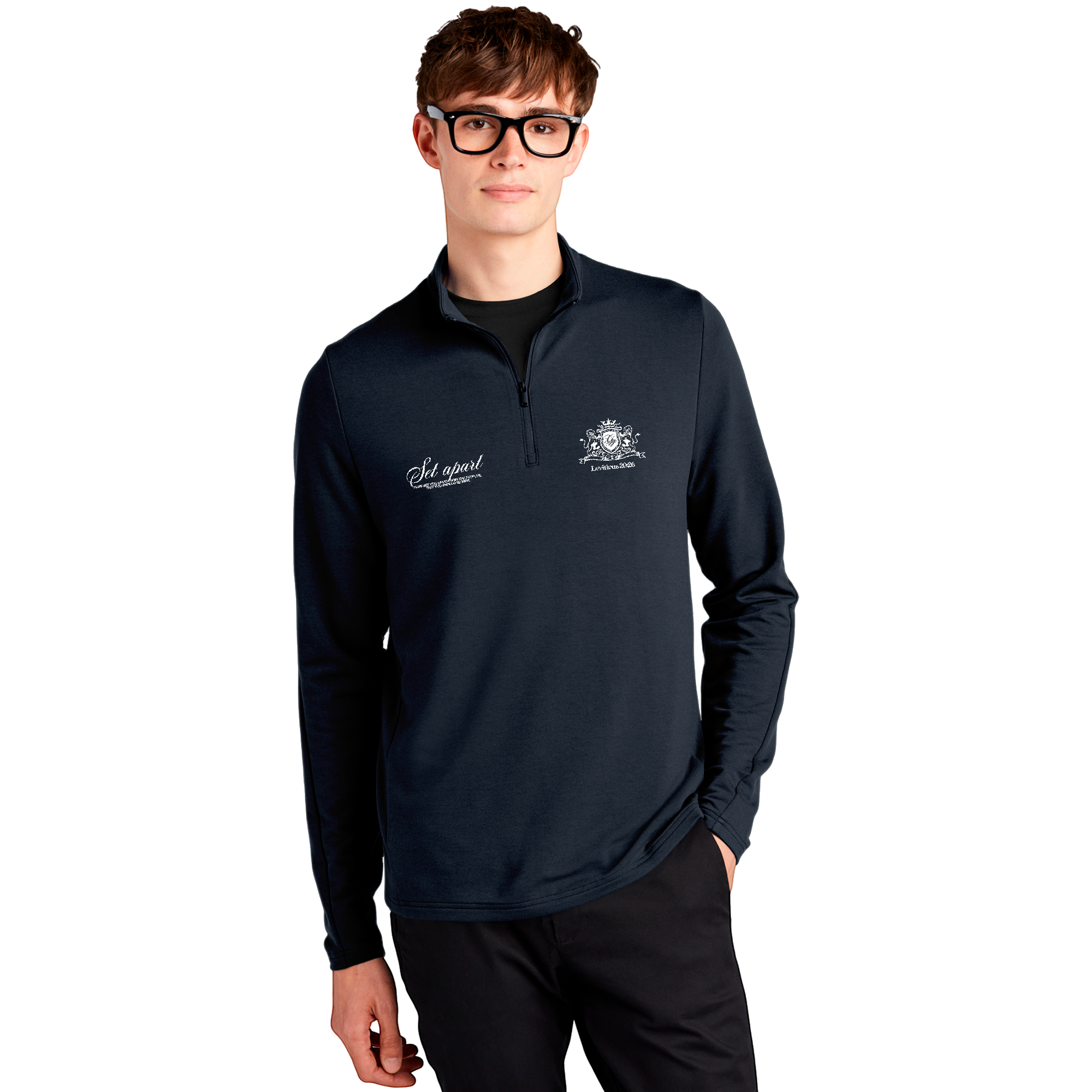 Set apart Unisex Stretch Quarter-Zip Pullover - Cozy Embroidered Jacket for Outdoor Adventures, Perfect Gift for Fall, Winter, Holidays, Casual [...]