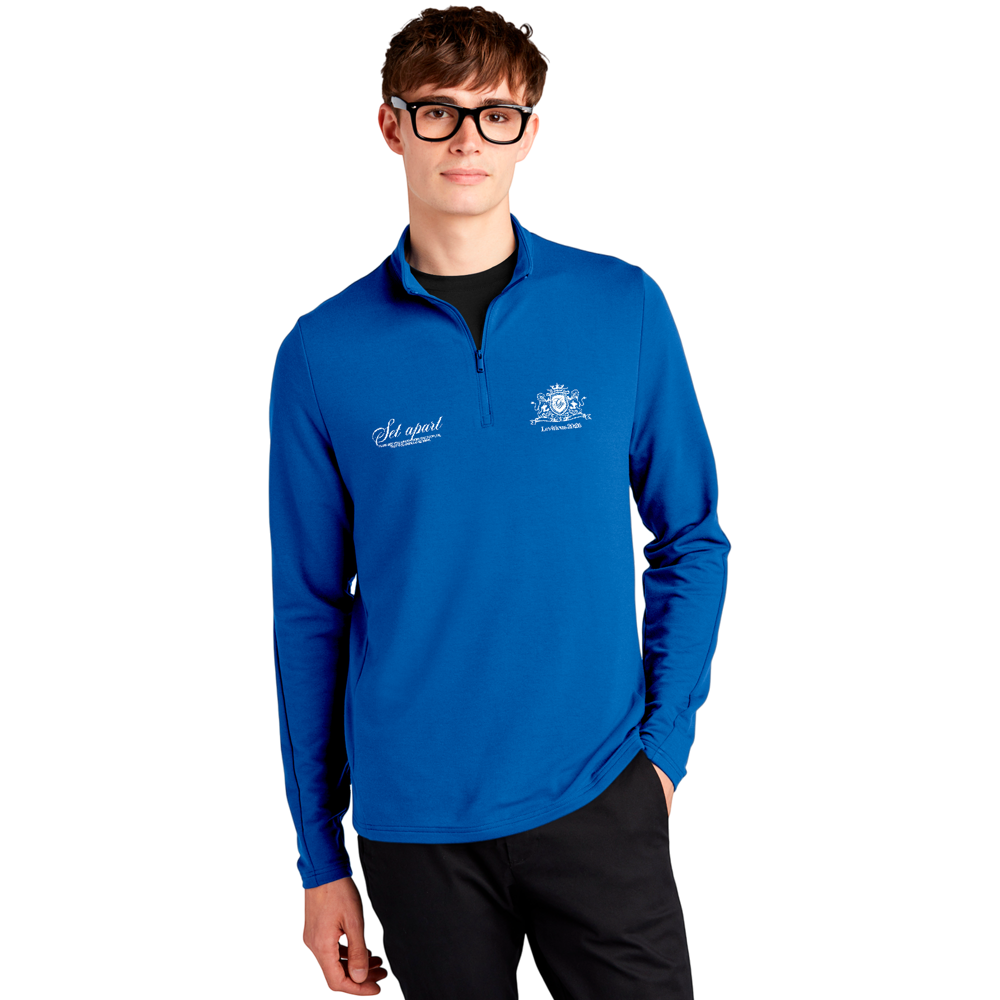 Set apart Unisex Stretch Quarter-Zip Pullover - Cozy Embroidered Jacket for Outdoor Adventures, Perfect Gift for Fall, Winter, Holidays, Casual [...]