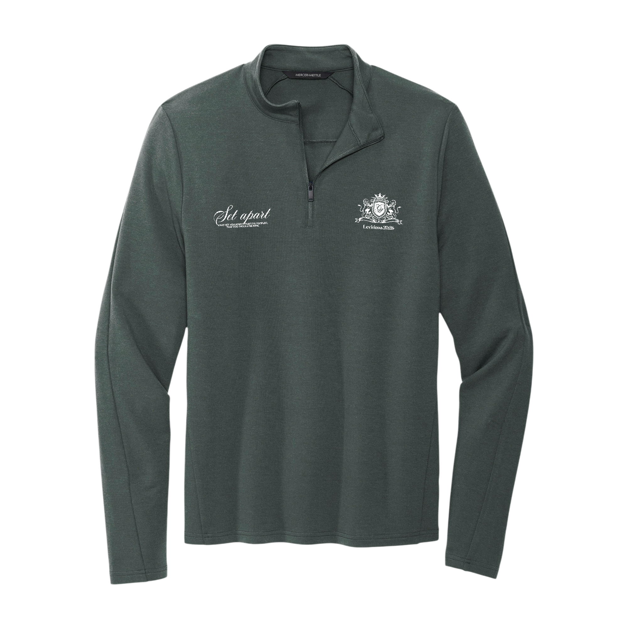 Set apart Unisex Stretch Quarter-Zip Pullover - Cozy Embroidered Jacket for Outdoor Adventures, Perfect Gift for Fall, Winter, Holidays, Casual [...]