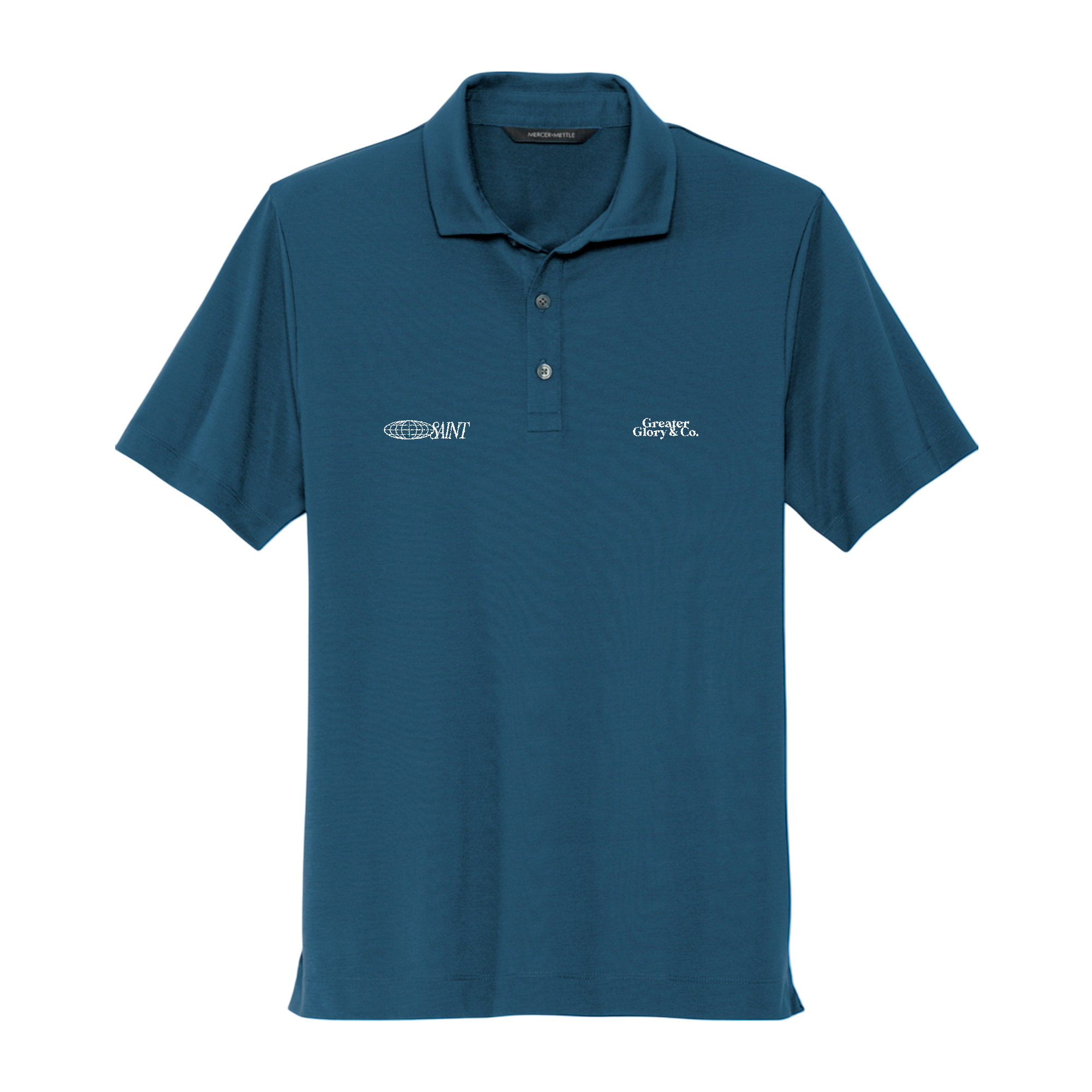 SAINT Men's Stretch Jersey Polo - Versatile Casual Wear, Ideal for Work or Leisure, Perfect Gift for Father's Day, Summer Outings, Active [...]