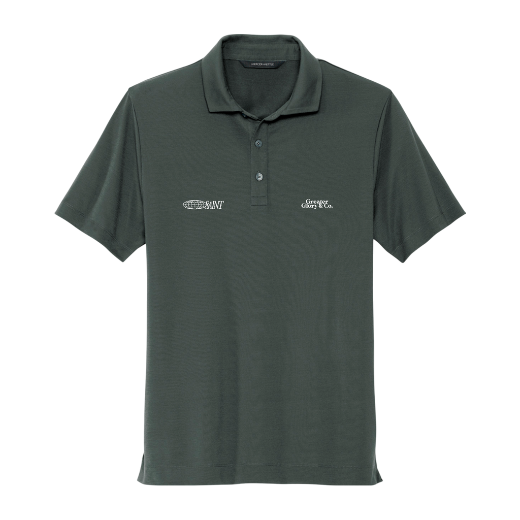 SAINT Men's Stretch Jersey Polo - Versatile Casual Wear, Ideal for Work or Leisure, Perfect Gift for Father's Day, Summer Outings, Active [...]