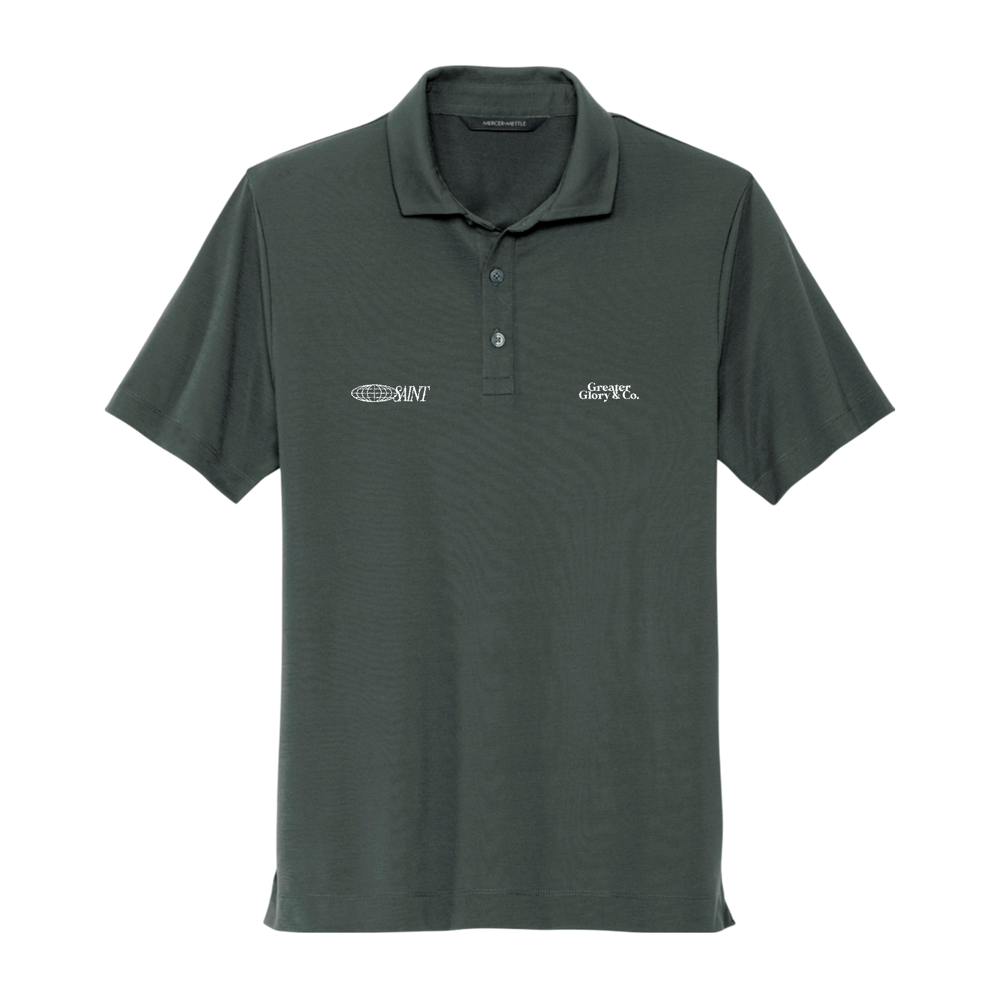 SAINT Men's Stretch Jersey Polo - Versatile Casual Wear, Ideal for Work or Leisure, Perfect Gift for Father's Day, Summer Outings, Active [...]