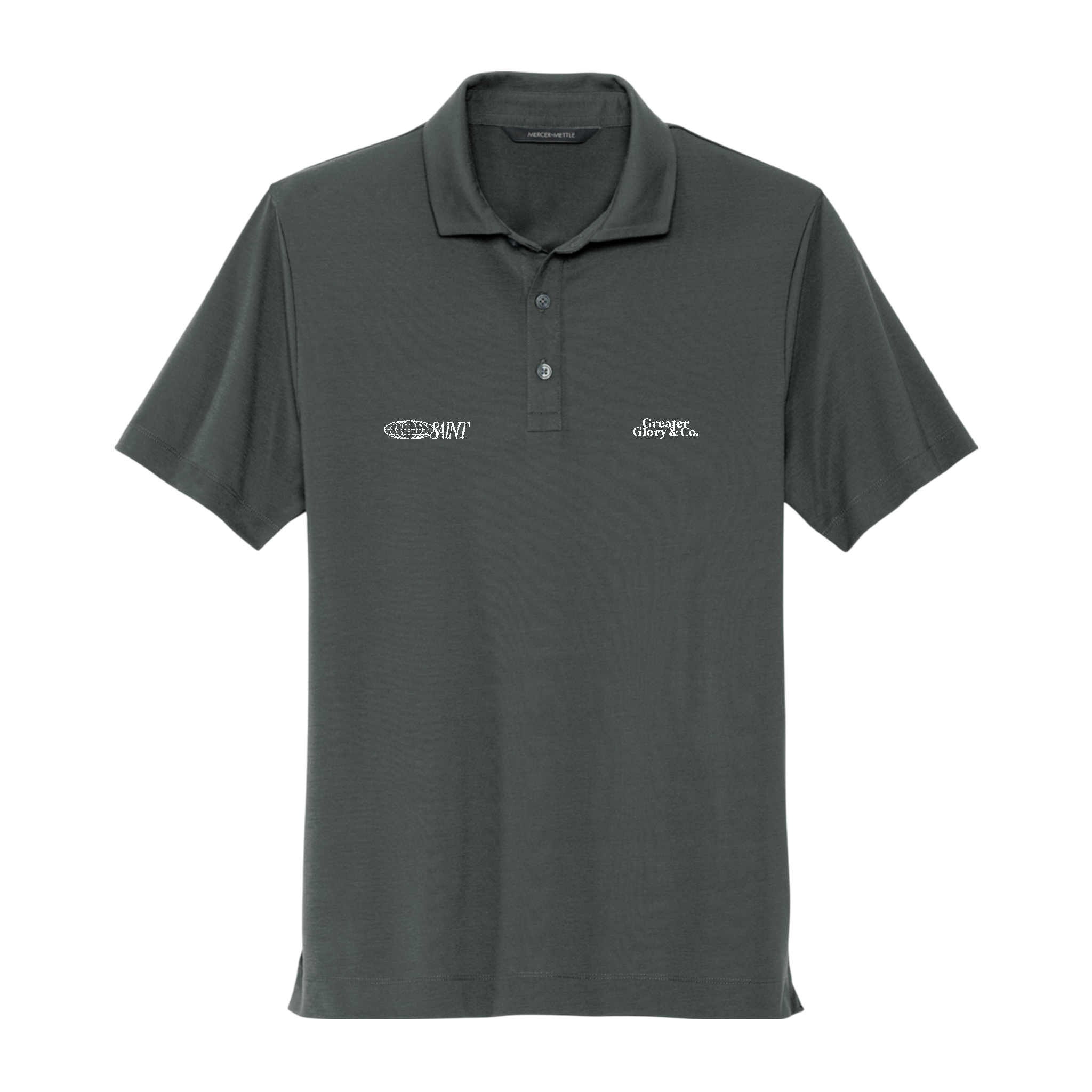 SAINT Men's Stretch Jersey Polo - Versatile Casual Wear, Ideal for Work or Leisure, Perfect Gift for Father's Day, Summer Outings, Active [...]