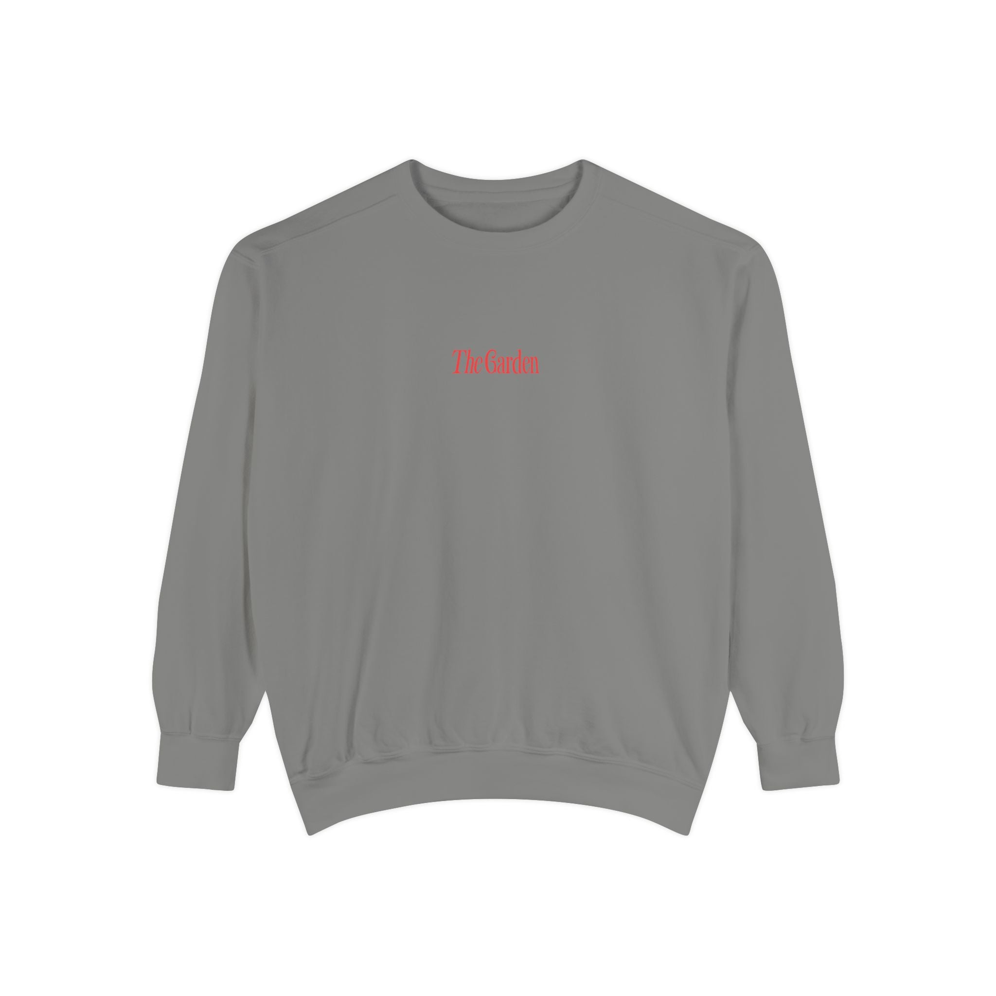 Garden Vibes Unisex Sweatshirt, Cozy Pullover, Nature Lover Gift, Spring Fashion, Casual Wear, Boho Sweater, Outdoor Activities